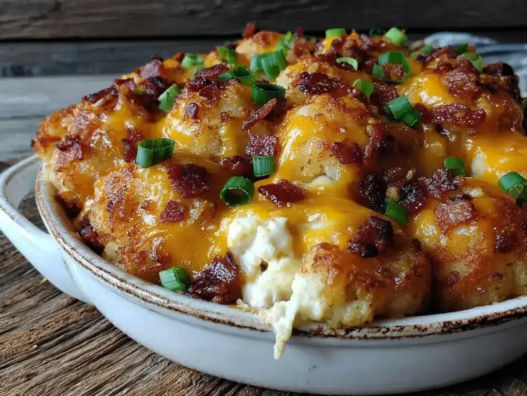 keto crack chicken casserole - featured image