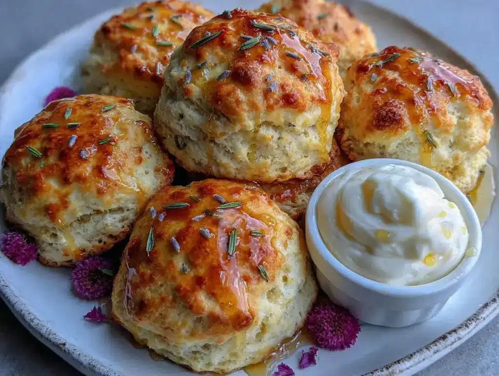 lavender honey lemon scones - featured image