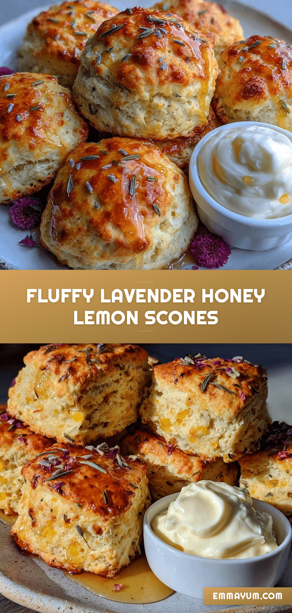 lavender honey lemon scones recipe