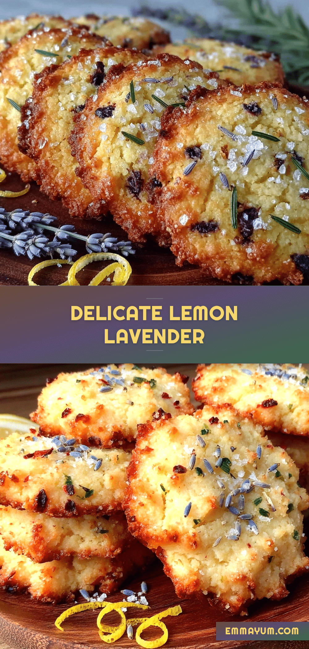 lemon lavender shortbread cookies recipe