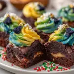 Loaded Graduation Cap Brownie Bites - featured image