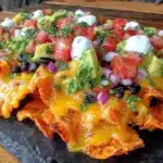 loaded sweet potato nachos - featured image