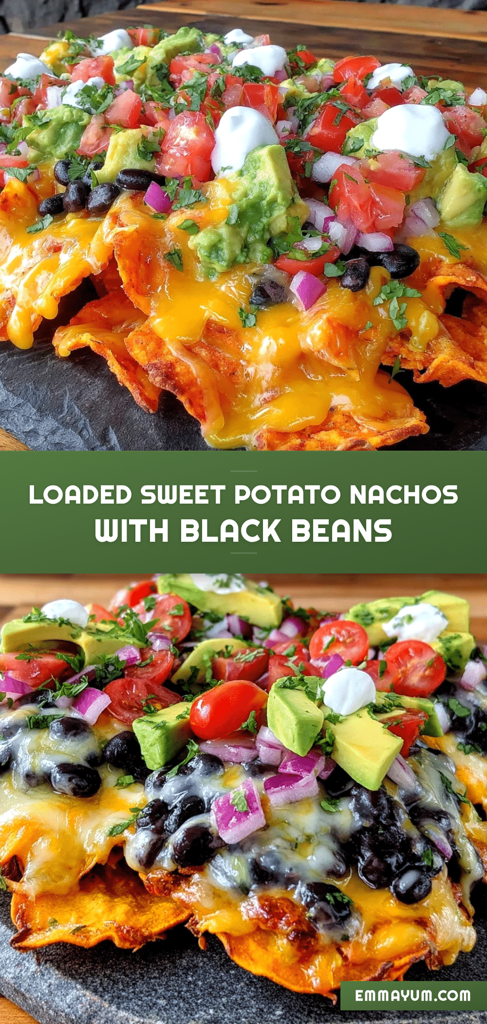 loaded sweet potato nachos recipe