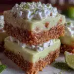 no bake key lime pie bars - featured image