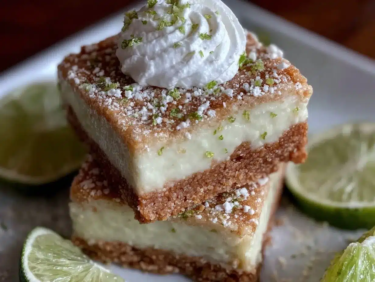 no bake key lime pie bars preparation steps