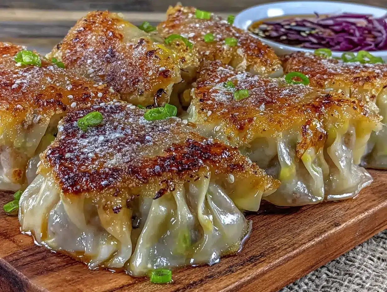 pork and cabbage dumplings preparation steps