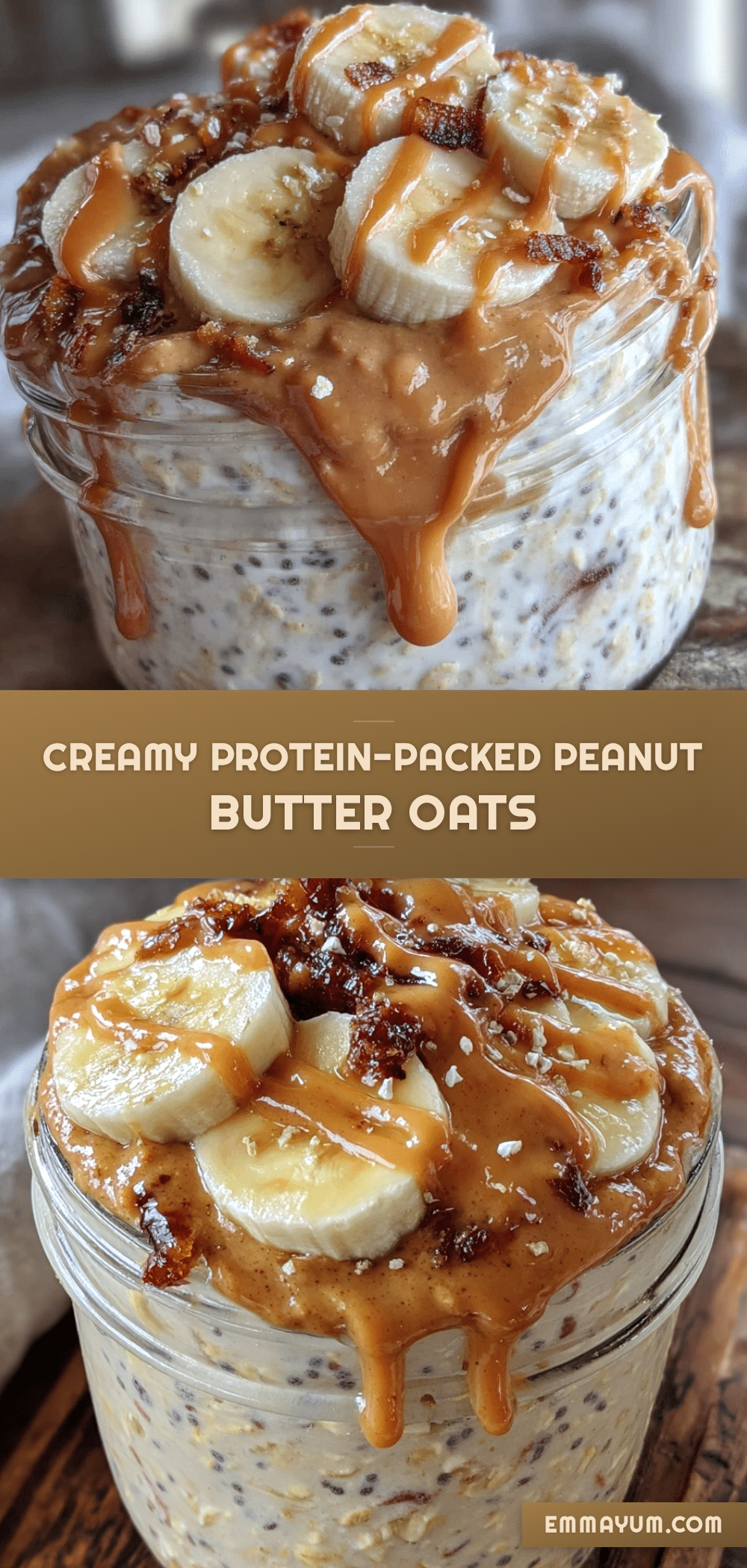 protein-packed overnight oats recipe