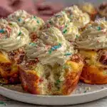 pull-apart confetti cupcake cake - featured image