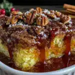 pumpkin dump cake - featured image