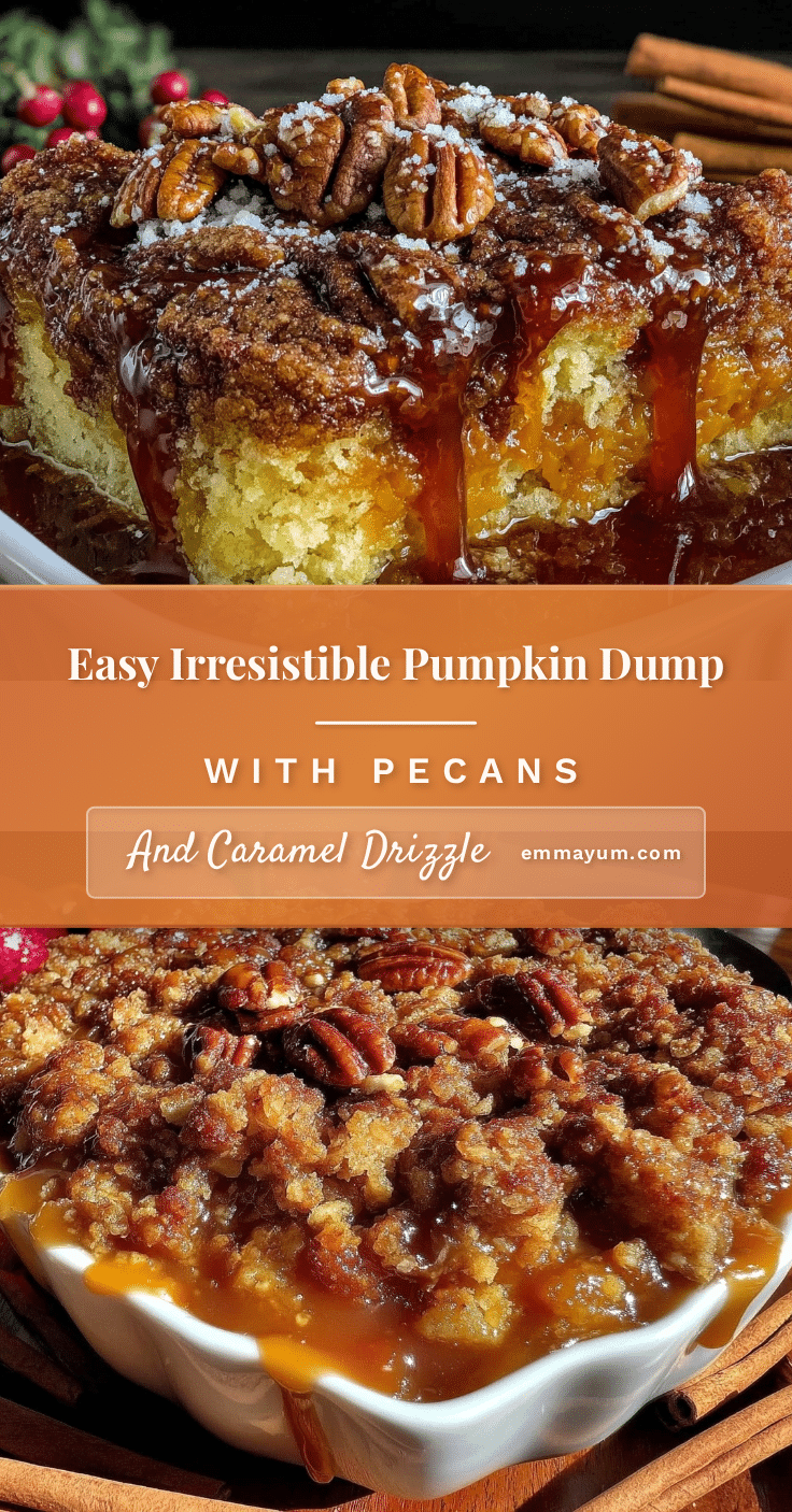 pumpkin dump cake recipe