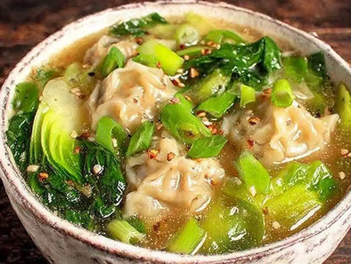 quick cozy chicken wonton soup preparation steps