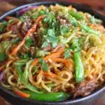 Quick Sesame Garlic Ramen Stir-Fry - featured image