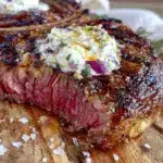 reverse seared tomahawk steak - featured image