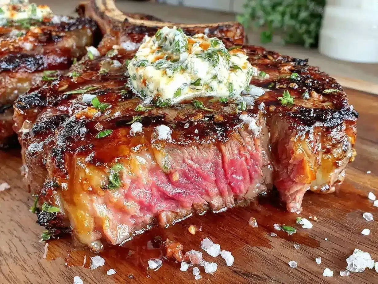 reverse seared tomahawk steak preparation steps