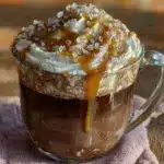 salted caramel mocha recipe - featured image