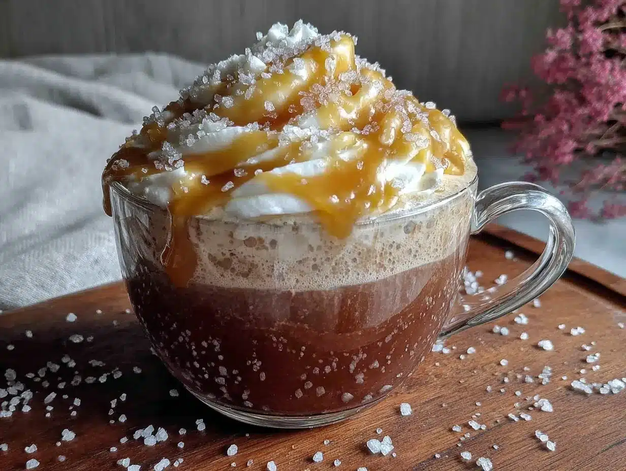 salted caramel mocha recipe preparation steps