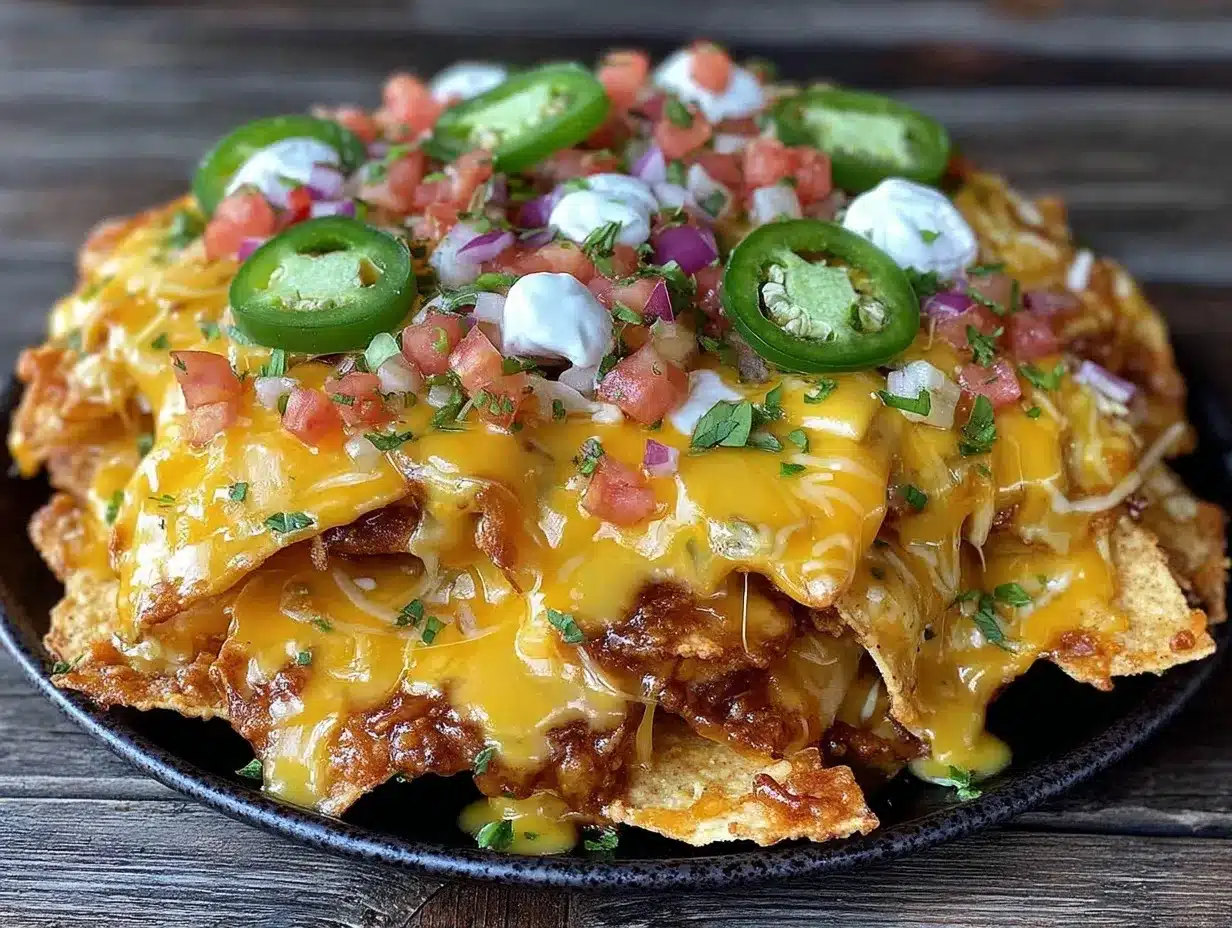 savory loaded stadium nachos preparation steps