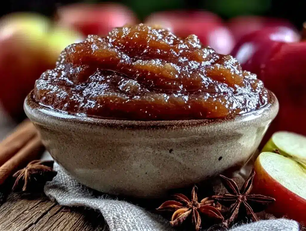 slow cooker apple butter - featured image