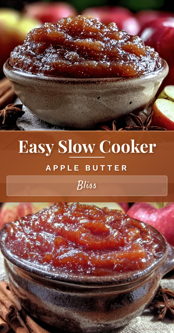 slow cooker apple butter recipe