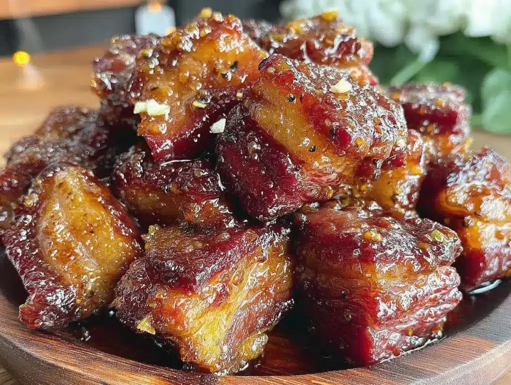 smoked pork belly burnt ends - featured image