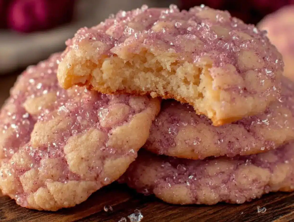 soft copycat crumbl pink sugar cookies preparation steps