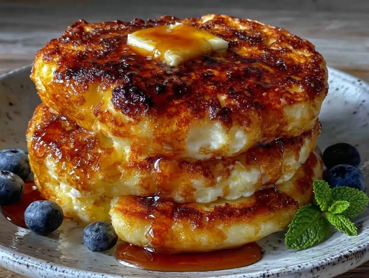 sourdough discard pancakes preparation steps