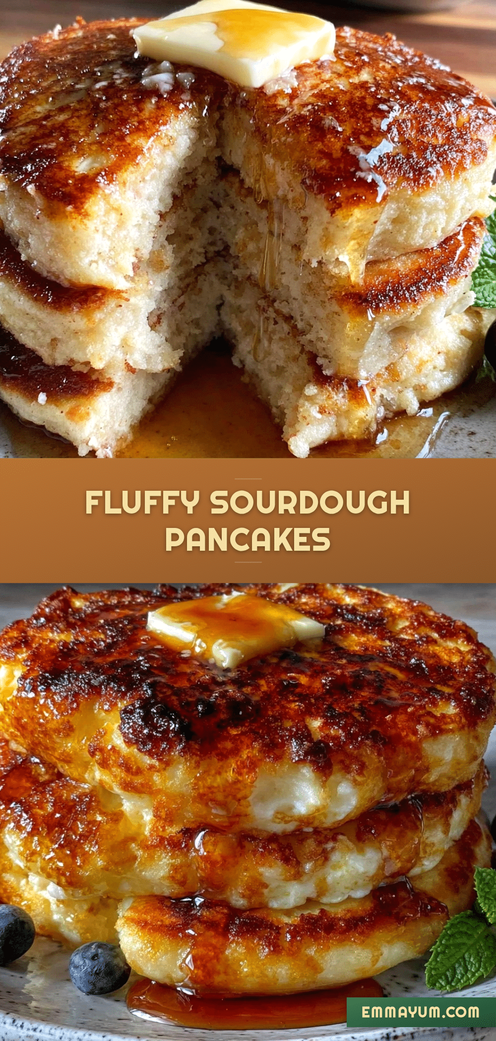 sourdough discard pancakes recipe