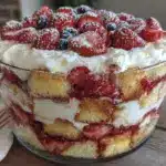 strawberry shortcake trifle - featured image